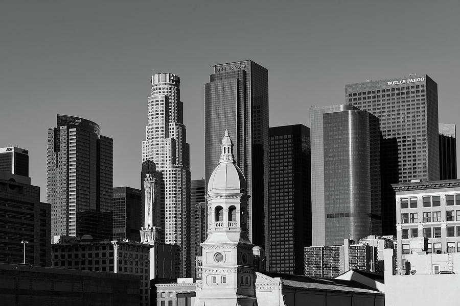 Central Los Angeles Skyline #2 Photograph by Mountain Dreams