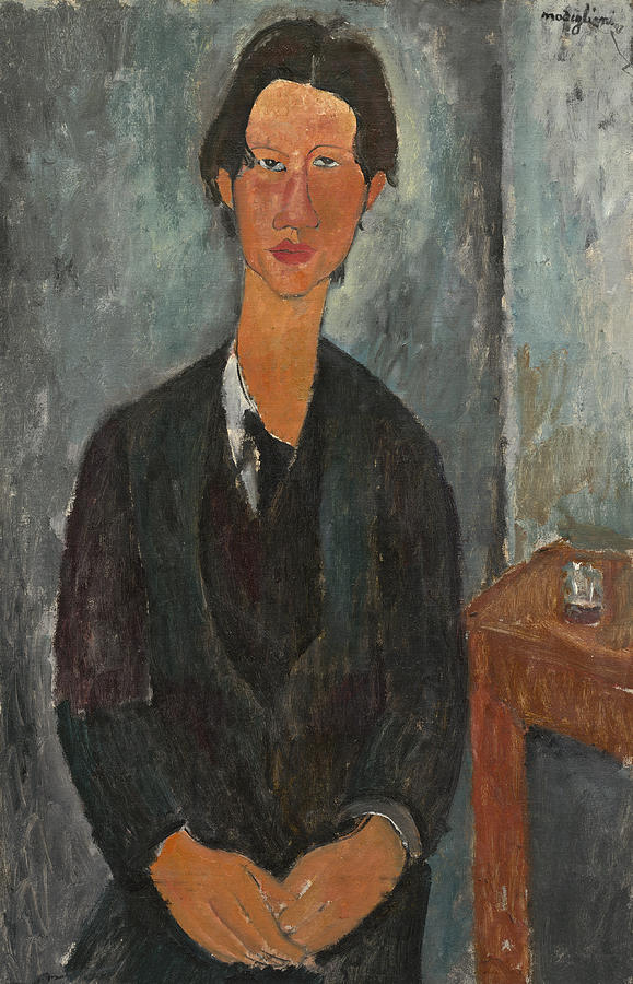 Chaim Soutine #2 Painting by Amedeo Modigliani
