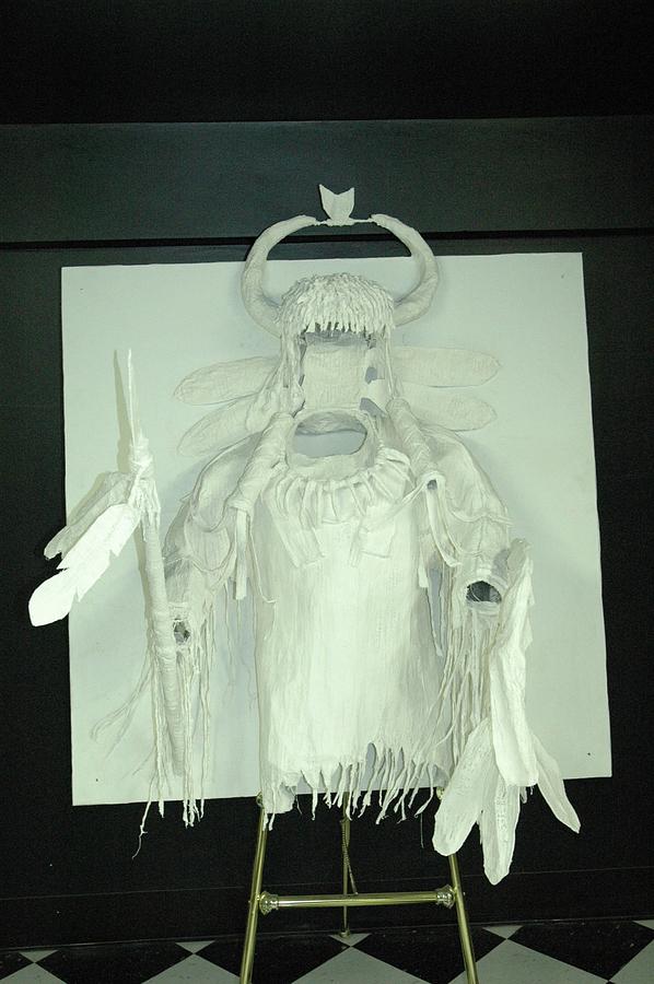Charles Hall - Creative Arts Program - Spirits of The Plains #2 Sculpture by Wayne Pruse