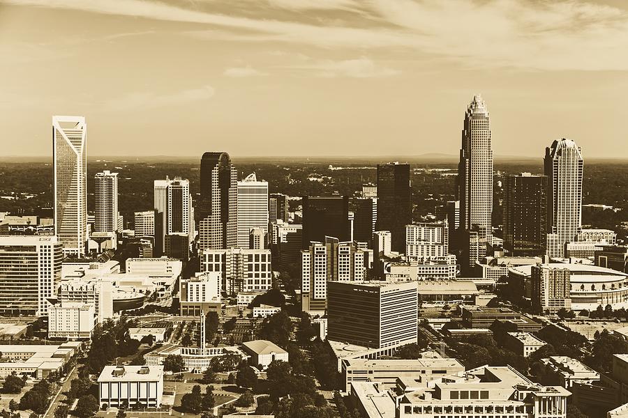 Charlotte Skyline #2 Photograph by Mountain Dreams