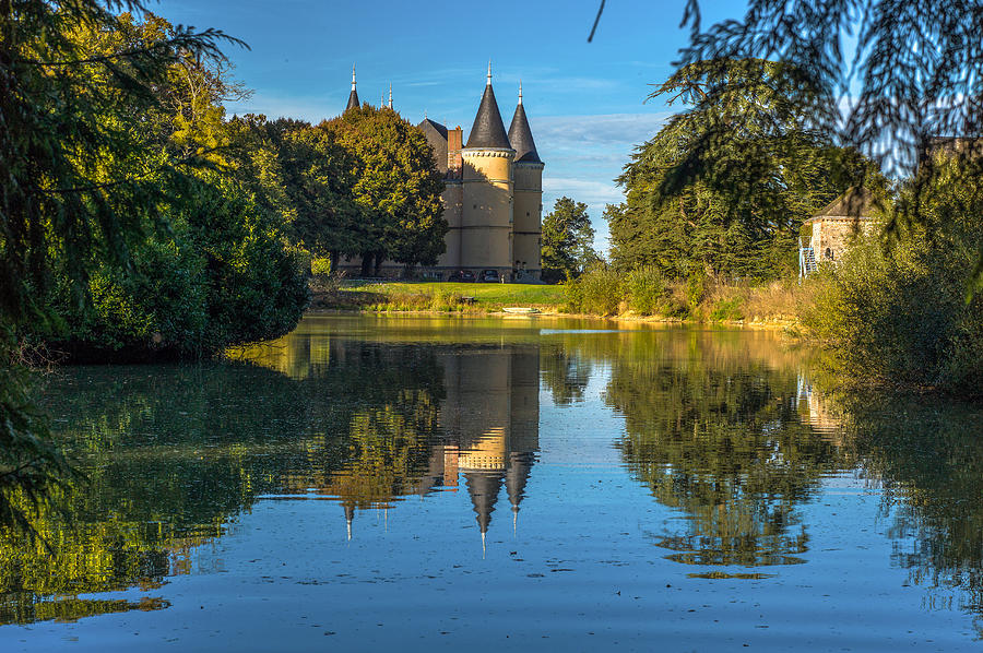 Chateau de la Motte Henry #1 Photograph by Judith Barath