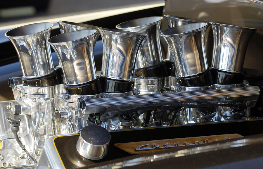 Chevrolet Hotrod Engine #2 Photograph by Jill Reger