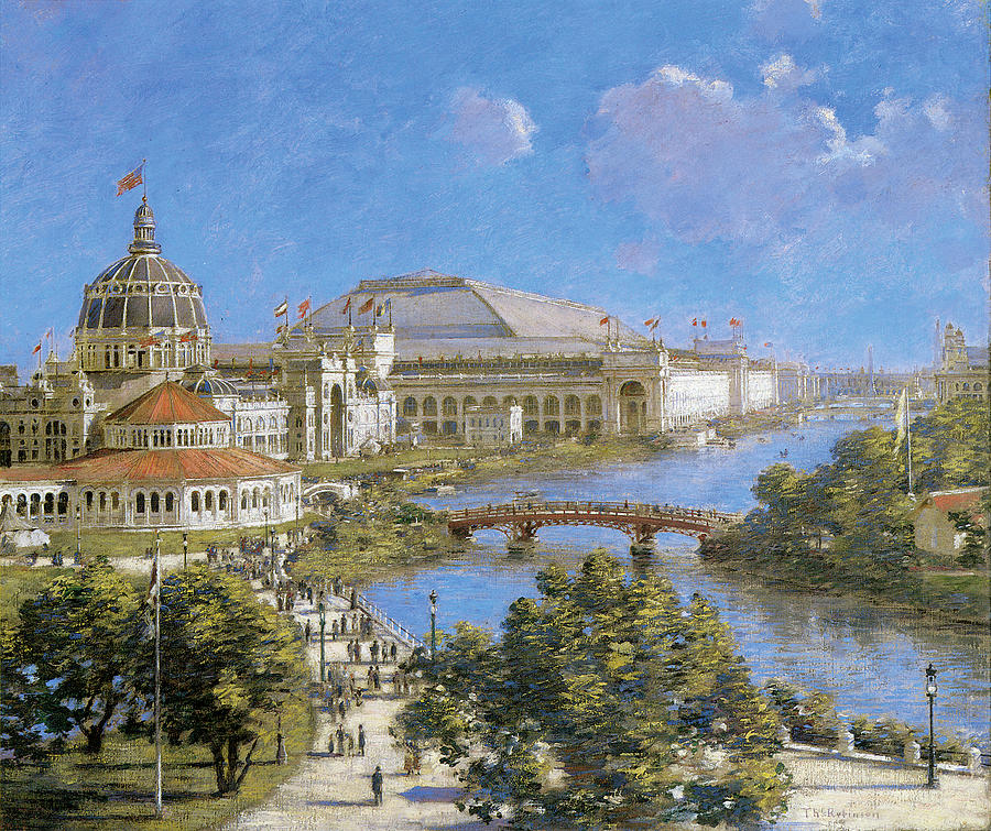 Chicago Columbian Exposition #2 Photograph by Theodore Robinson