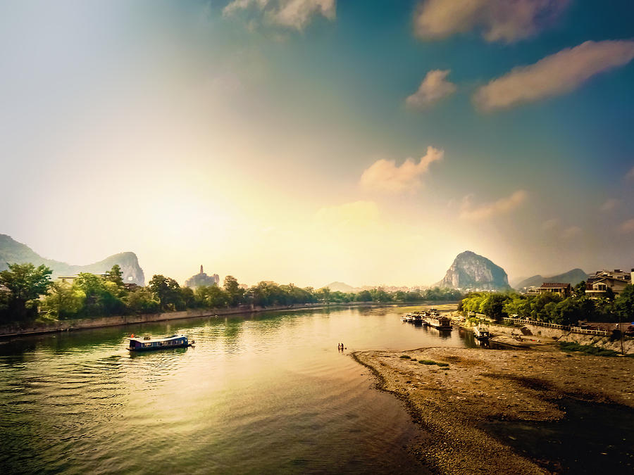 China Guilin landscape scenery photography-4 Photograph by Artto Pan