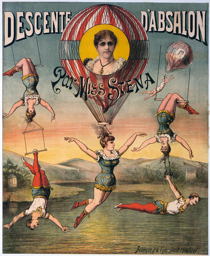 CIRCUS POSTER, c1890 #2 Photograph by Granger