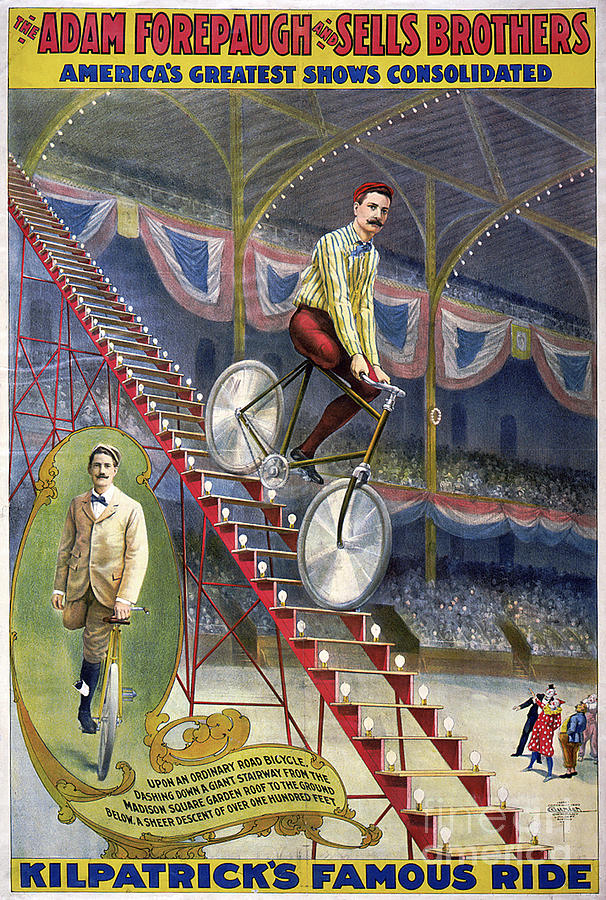 CIRCUS POSTER, c1900.  #2 Drawing by Granger