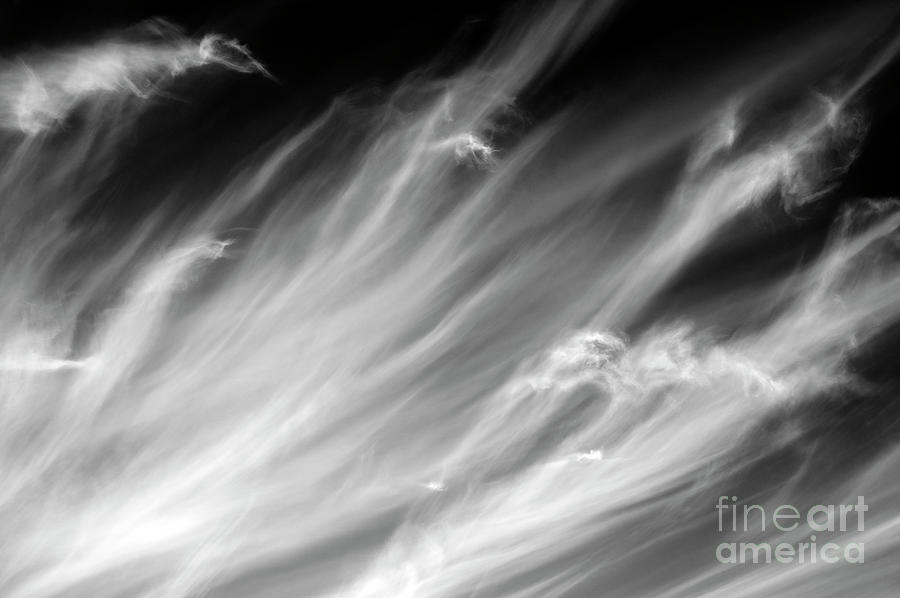 Cirrus Clouds Wisps of Light  #2 Photograph by Jim Corwin