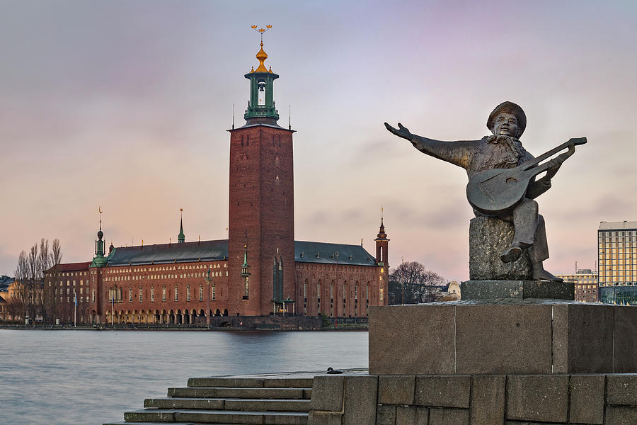 City Photograph - city hall - Stockholm #2 by Joana Kruse