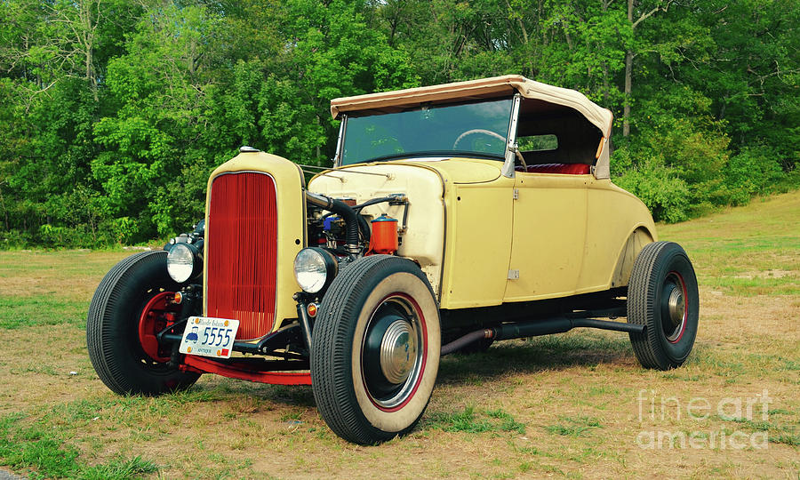 Classic Cars - 1929 Ford Roadster Hot Rod #2 Photograph by Jason Freedman