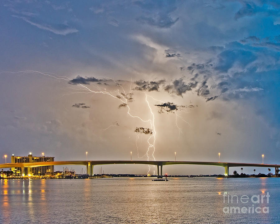 Clearwater Memorial Bridge Photograph by Stephen Whalen