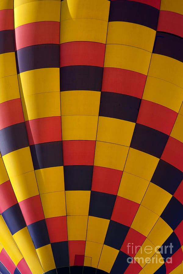 Closeup of Hot Air Balloon #2 Photograph by Anthony Totah