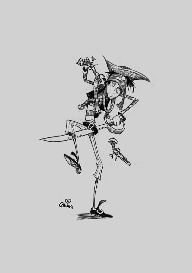 Clumsy Pirate by Andy Catling Clumsy Pirate by Andy Catling