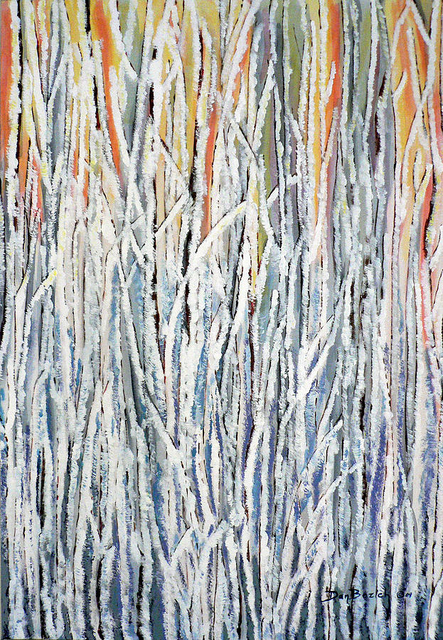 Cold Morning Painting - Cold Frosty Morn by Dan Bozich Cold Morning Painting - Cold Frosty Morn by Dan Bozich