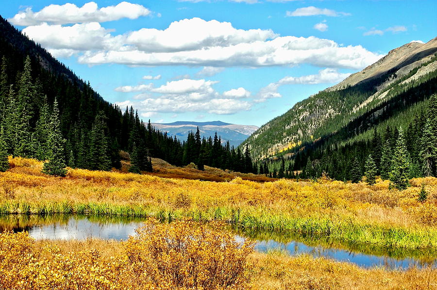 Colorado Mountain Lake in Fall #2 Photograph by Amy McDaniel