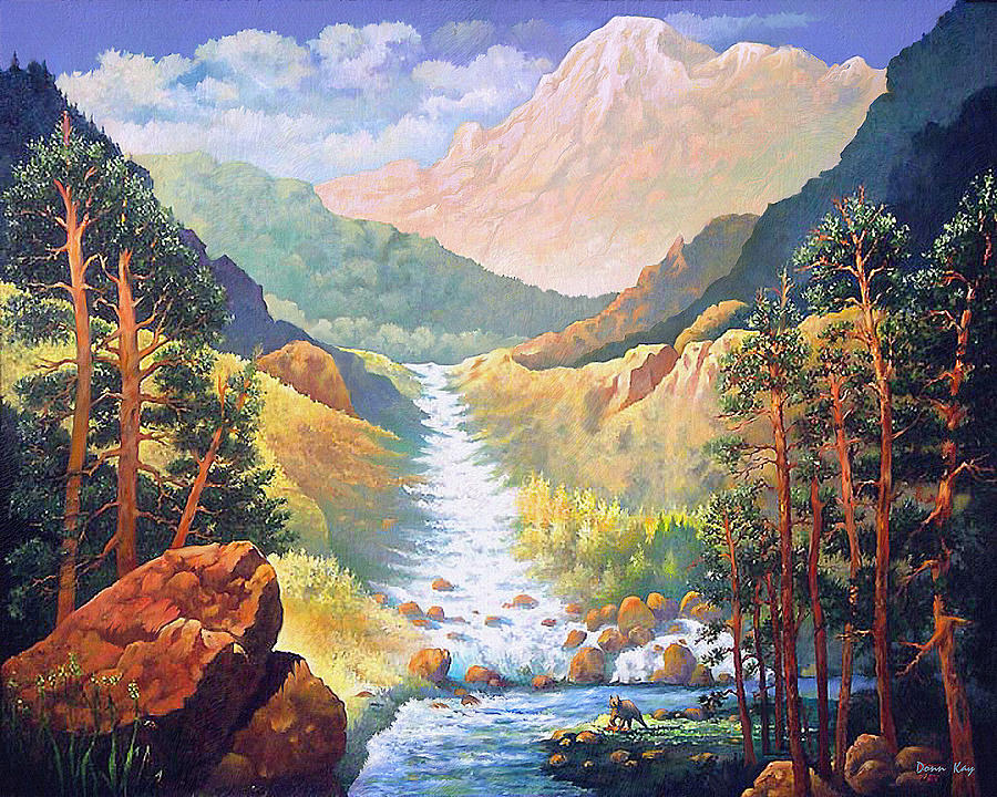 Colorado Spring #2 Painting by Donn Kay