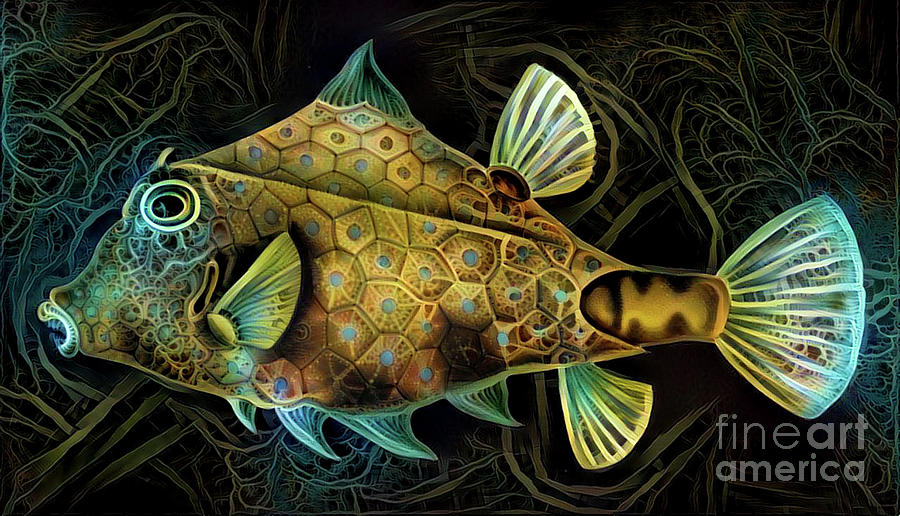 Colorful Fish #2 Digital Art by Amy Cicconi