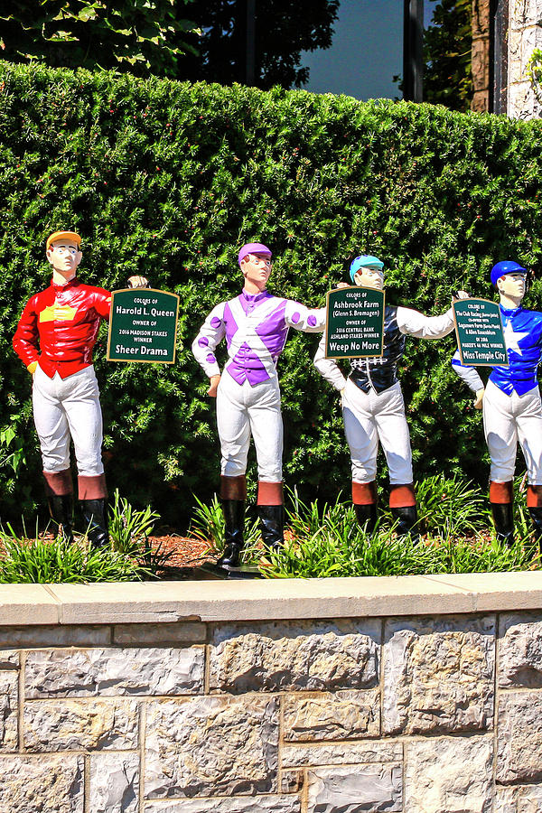 Colors of Past Stakes at Keeneland KY #2 Photograph by Chris Smith