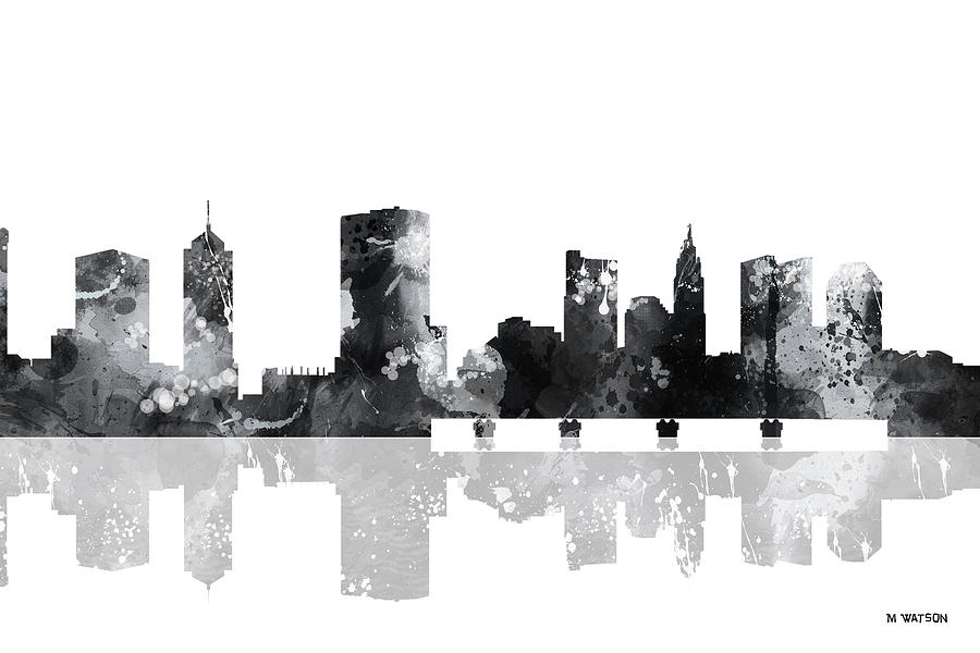 Columbus Ohio Skyline #2 Digital Art by Marlene Watson