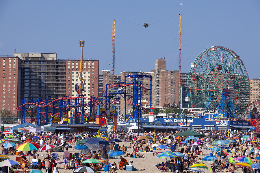 Coney Island - New York City #2 Photograph by Anthony Totah