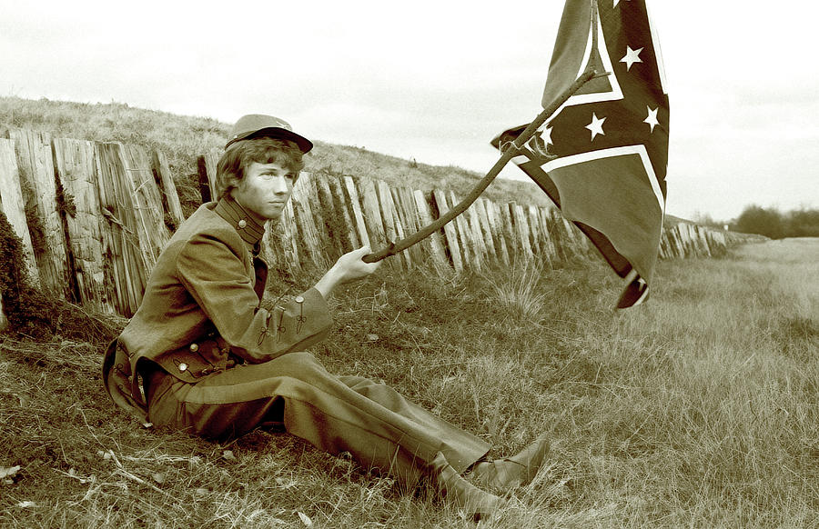Confederate Soldier Photograph by KG Thienemann