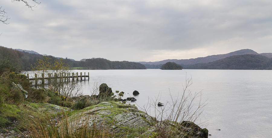 coniston water Lake district cumbria #2 Photograph by Chris Smith