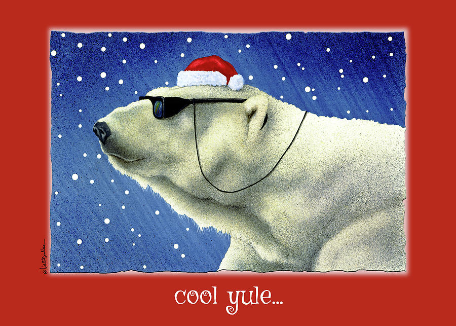 Cool Yule... #1 Painting by Will Bullas