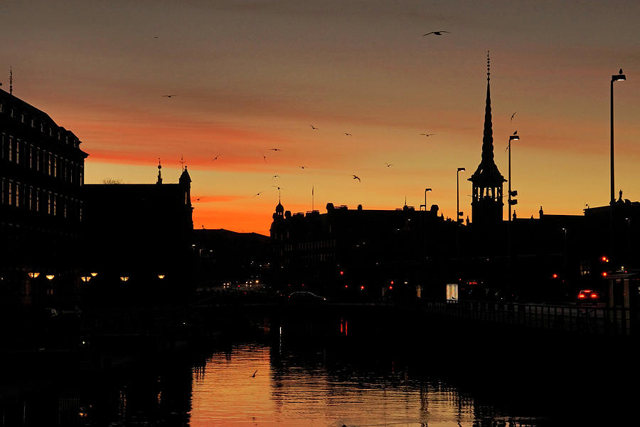 Copenhagen Sunrise #2 Photograph by Inge Riis McDonald
