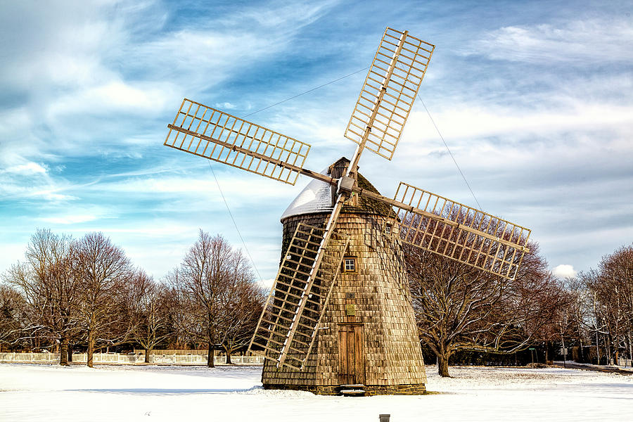 Corwith Windmill Long Island NY CII #2 Photograph by Susan Candelario