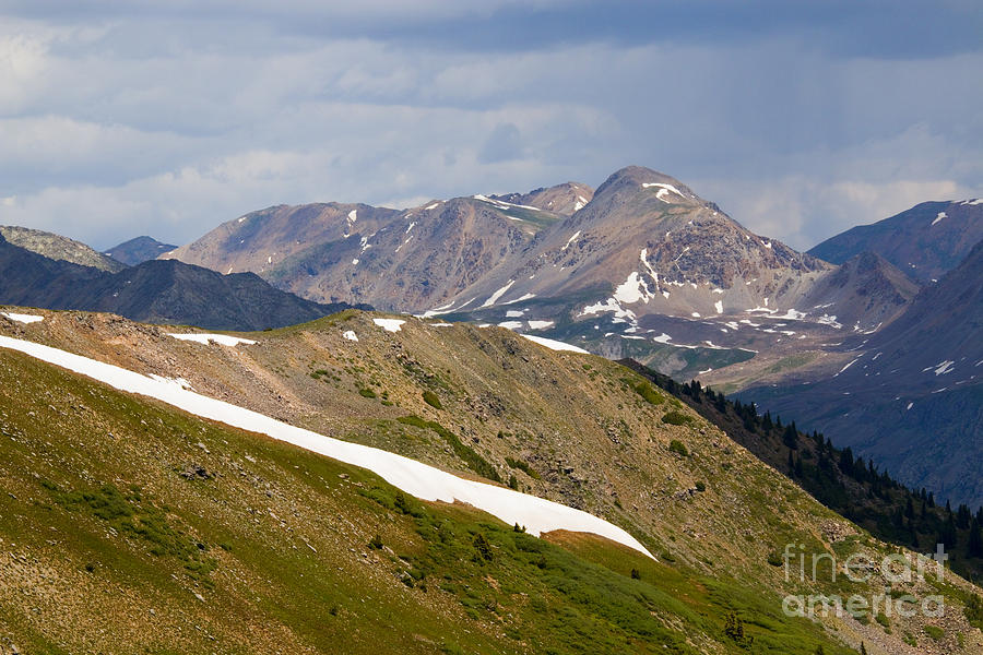Cottonwood Pass and the Colorado Continental Divide #2 Photograph by Steven Krull
