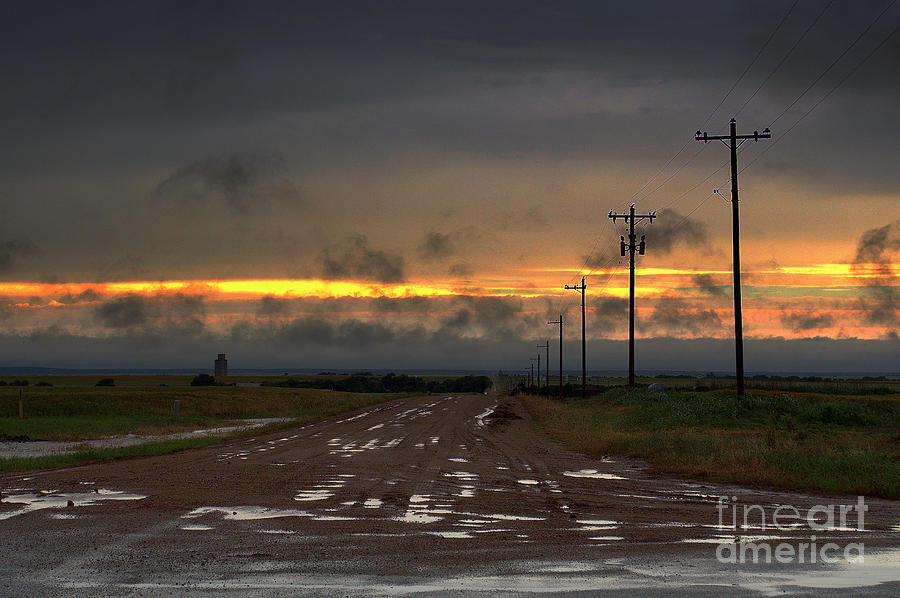 Landscape Photograph - Country Roads #2 by Anjanette Douglas