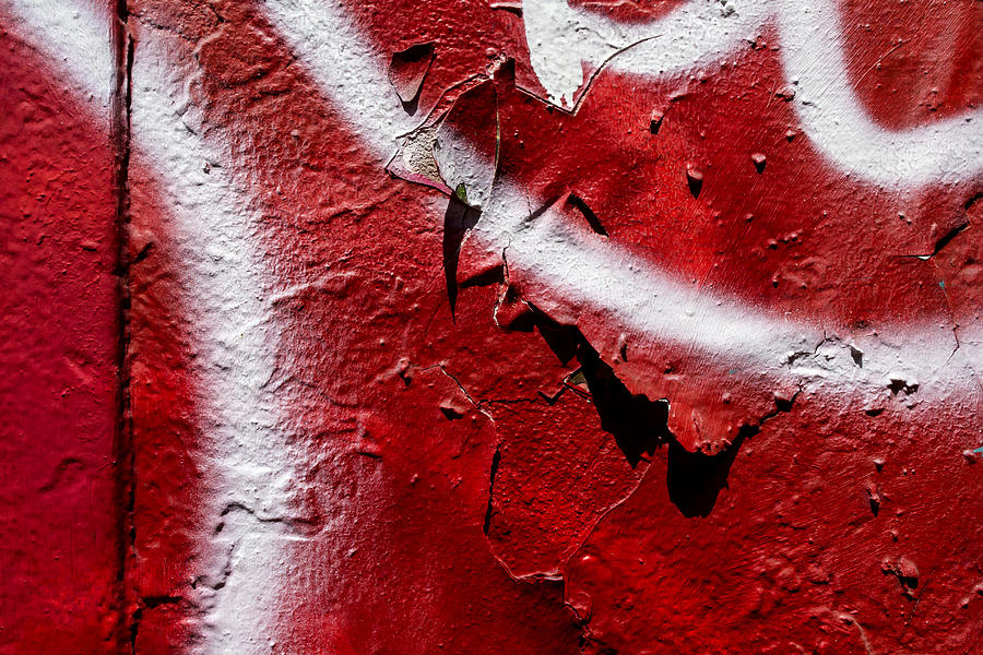 Cracked and Peeling Paint #2 Photograph by Robert Ullmann