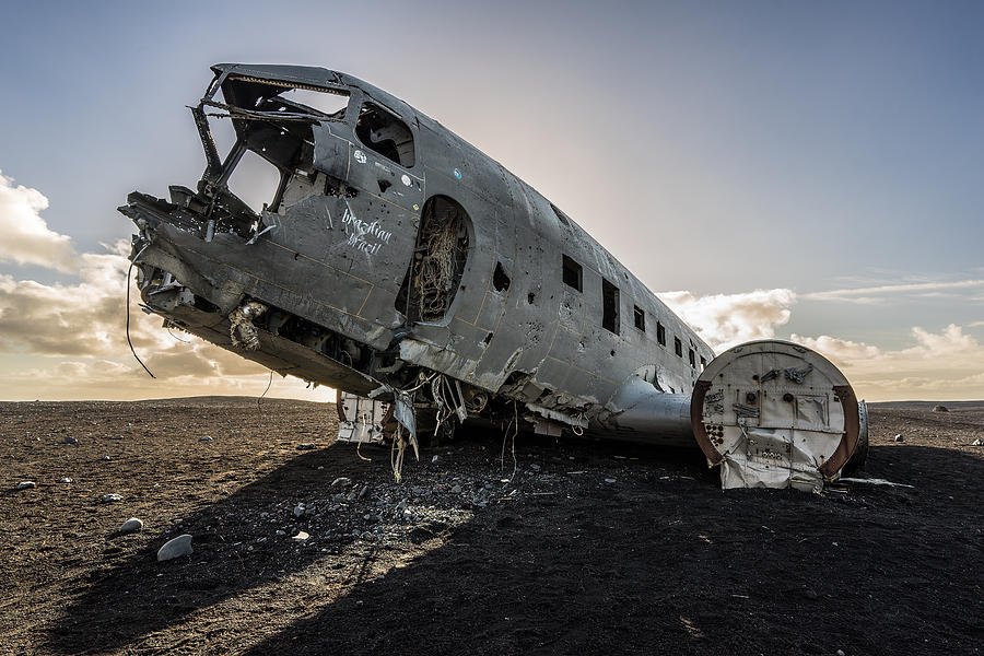 Crashed DC-3 #2 Photograph by James Billings