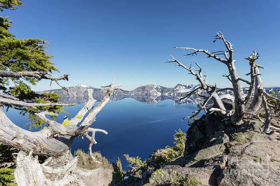 Crater lake in Oregon, USA #2 Photograph by Didier Marti