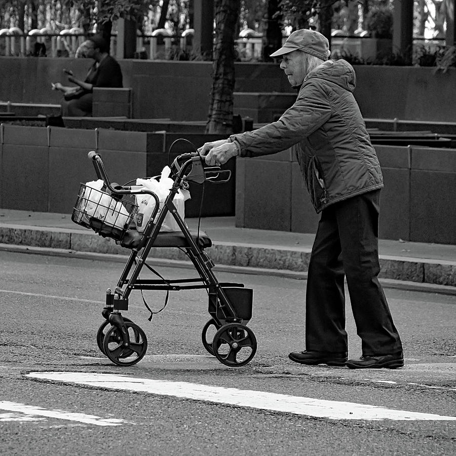 Crossing The Street #4 Photograph by Dorin Adrian Berbier