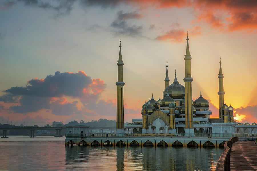 Crystal Mosque Photograph By Anek Suwannaphoom Fine Art America