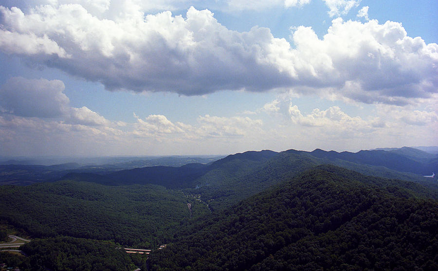 Mountain Photograph - Cumberland Gap in Kentucky 2008 #1 by Frank Romeo