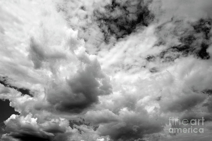 Cumulus with Vertical Growth #2 Photograph by Jim Corwin