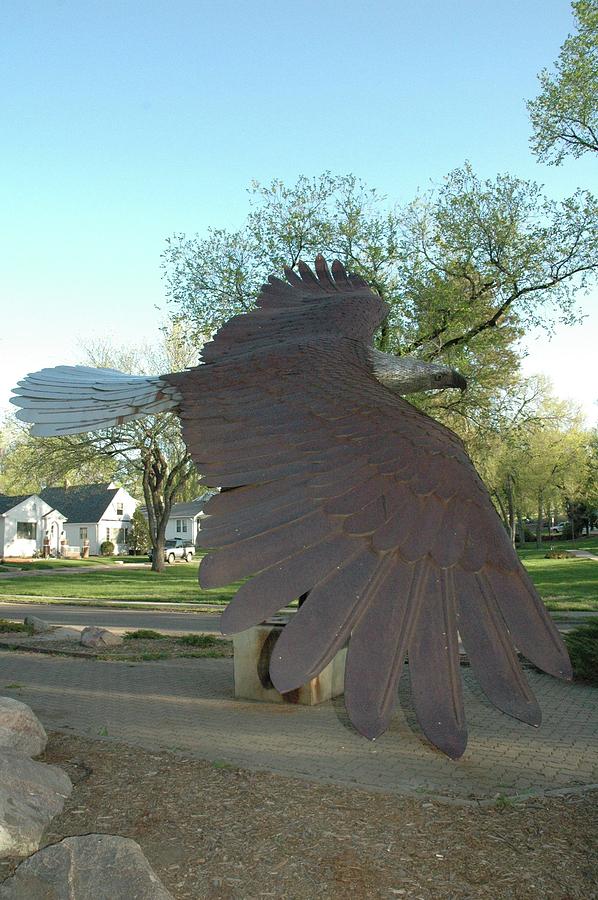 Custer Park, Bismarck, ND, USA - Bicentennial of the Constitution #2 Sculpture by Wayne Pruse