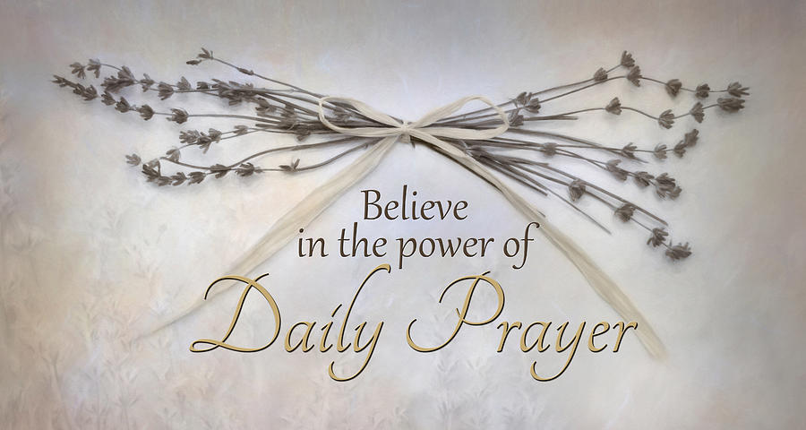 Daily Prayer #1 Photograph by Lori Deiter