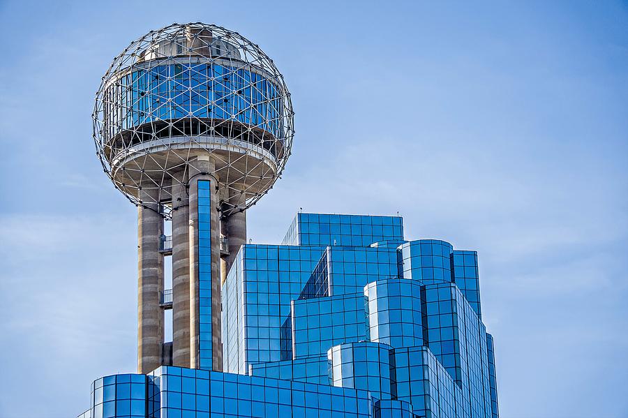 Dallas Texas City Skyline At Daytime #2 Photograph by Alex Grichenko