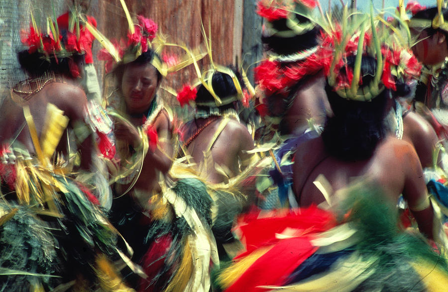 Dancers In Micronesia Photograph