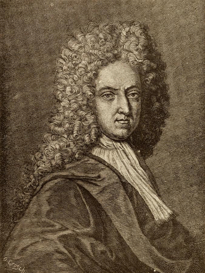 Daniel Defoe, 1660-1731. English Drawing by Vintage Design Pics - Fine ...