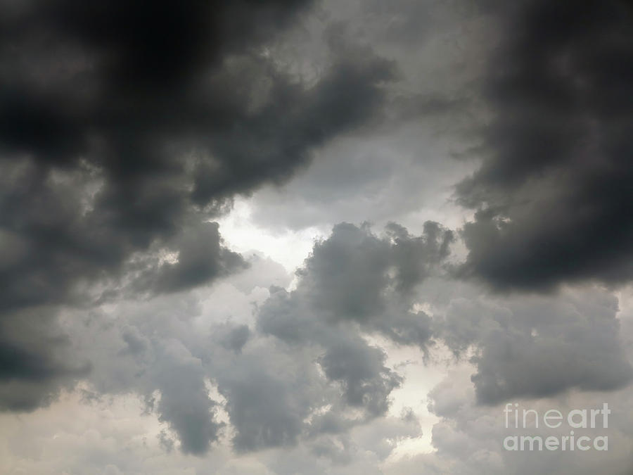 Dark rainy clouds #2 Photograph by Michal Boubin