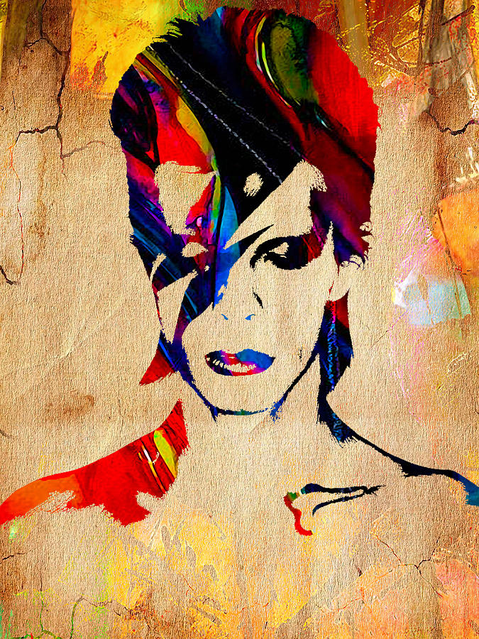 David Bowie Mixed Media - David Bowie #1 by Marvin Blaine