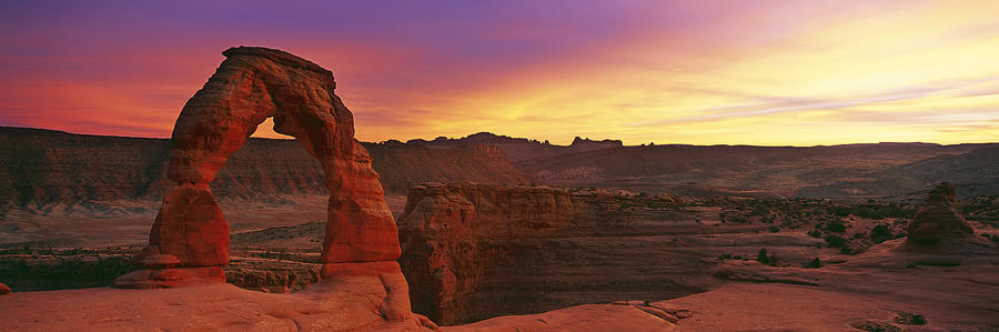 Arches National Park Photograph - Delicate Arch  #1 by Tom Cuccio