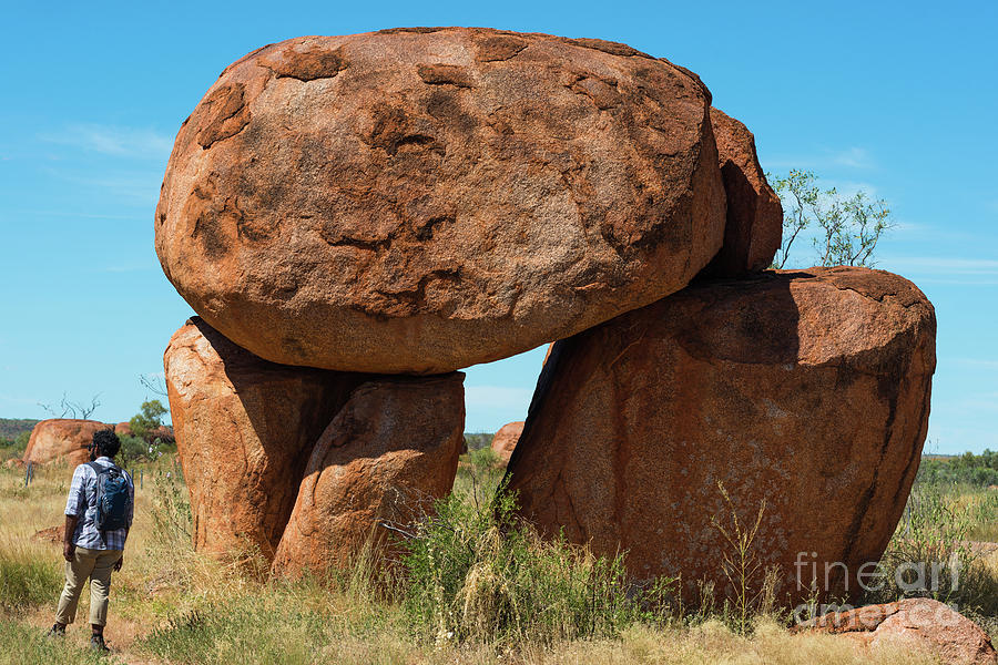 Devils Marbles  #2 Photograph by Andrew Michael