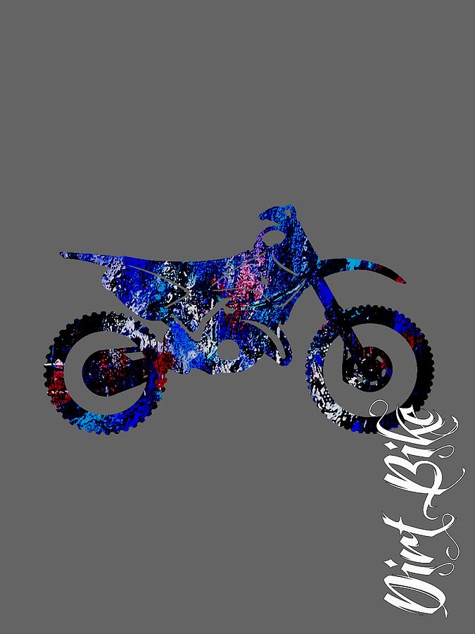 Sports Mixed Media - Dirt Bike Collection #2 by Marvin Blaine