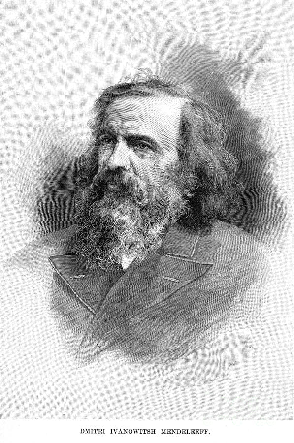 Dmitri Ivanovich Mendeleyev #1 Photograph by Granger