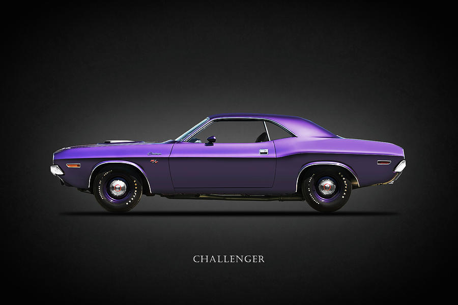 Transportation Photograph - Dodge Challenger by Mark Rogan