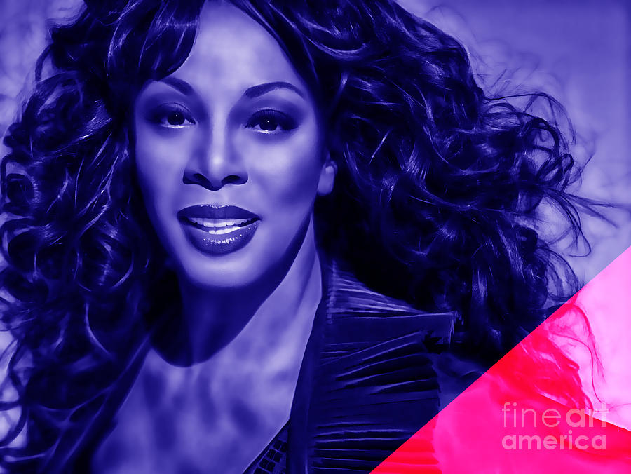 Donna Summer Mixed Media - Donna Summer Collection #2 by Marvin Blaine